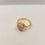 Thumbnail: Gold ring with pearl Druze, size 5