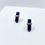 Thumbnail: Sodalite small Rhodium earring