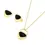 Thumbnail: black agate set