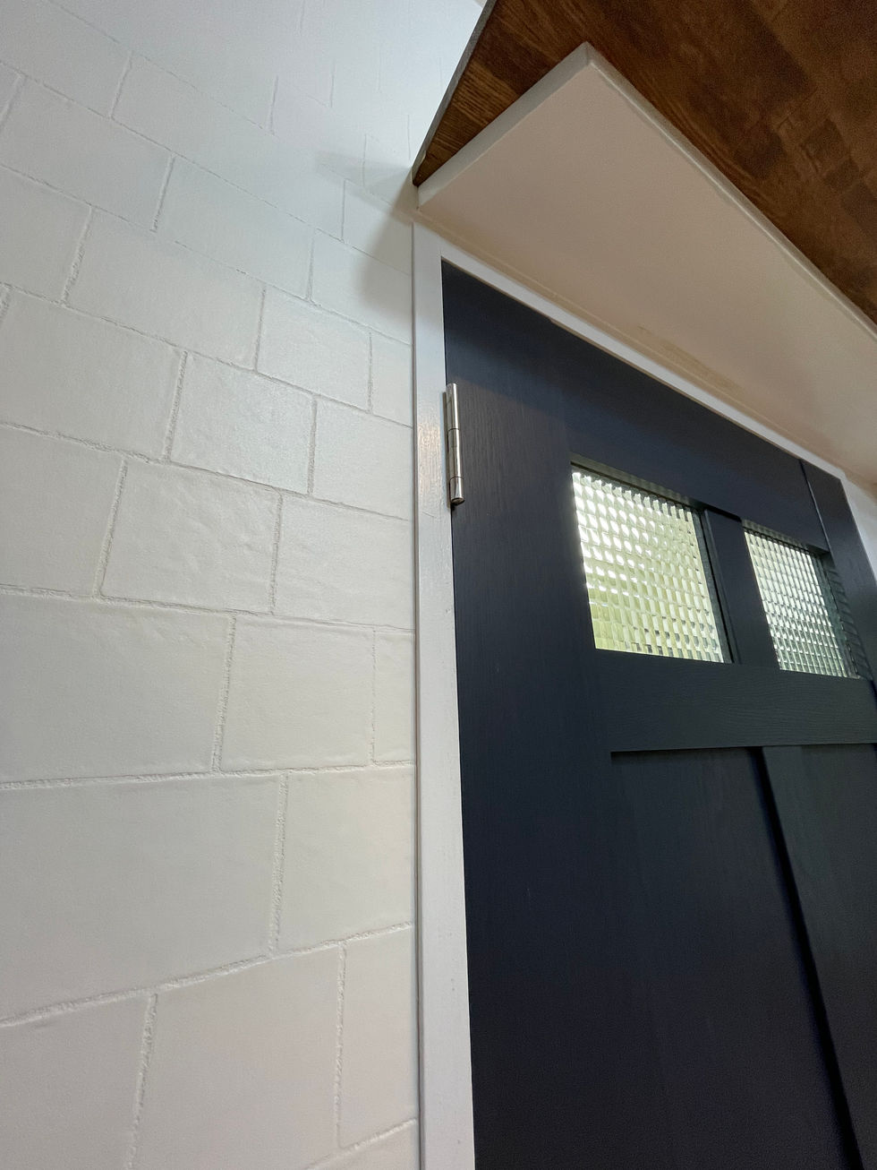 診察室2へのﾄﾞｱ交換