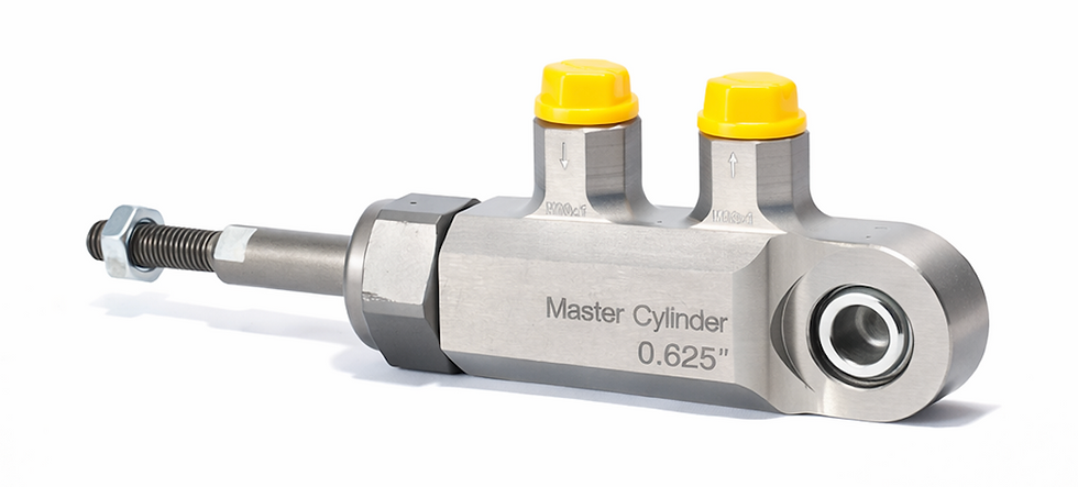 Thumbnail: FS KIT 2B - .625 &  .7 Spherical Bearing Master Cylinder & Bias Bar with Tube