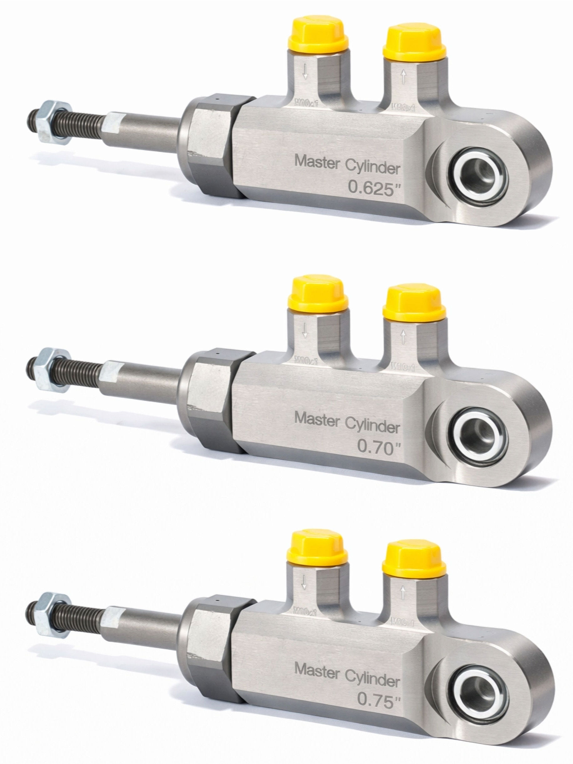 Motorsport Spherical Bearing Mount Master Cylinder Kit - .625, .7 & .75 Bore