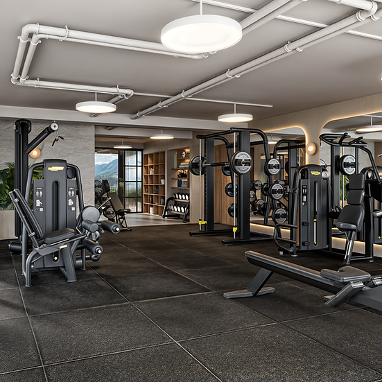 Gym OLIVAE CASAS, DEPARTAMENTOS Y SUITES EN CUMBAYÁ