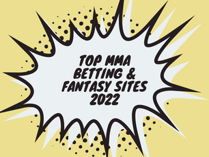 Top MMA Betting Sites 2022