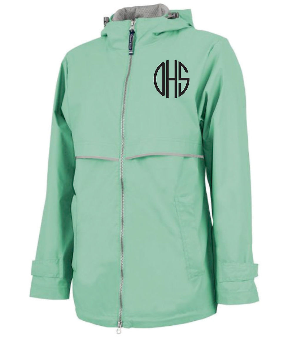 Thumbnail: Charles River Rain Jacket-Mint