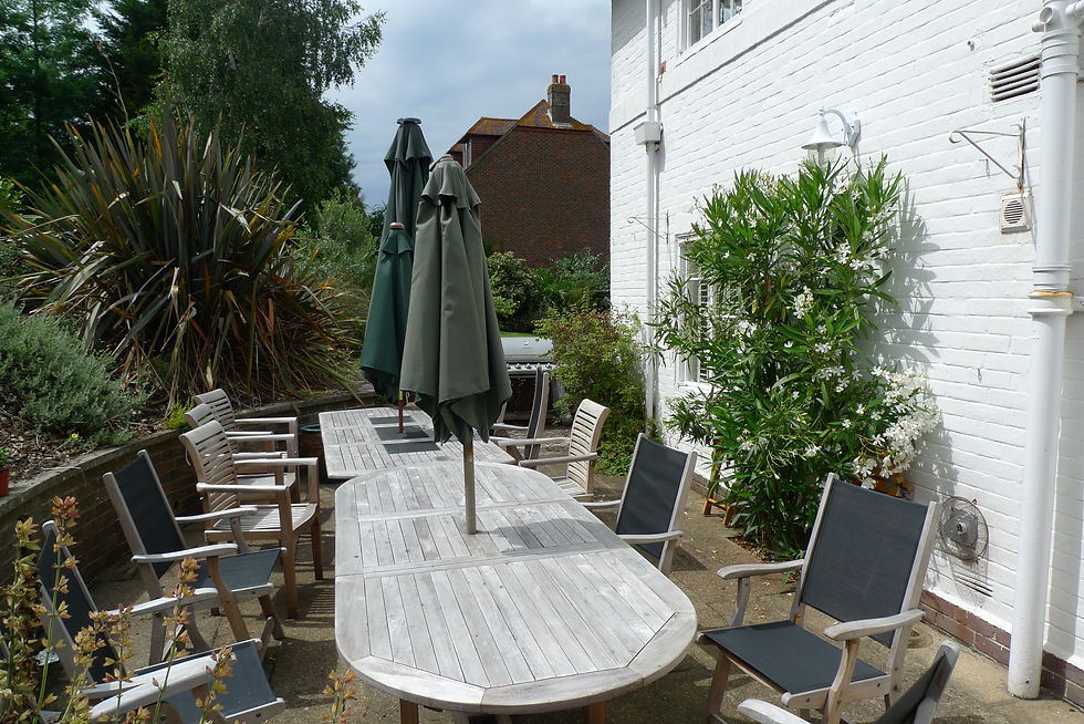 Patio Dining Area