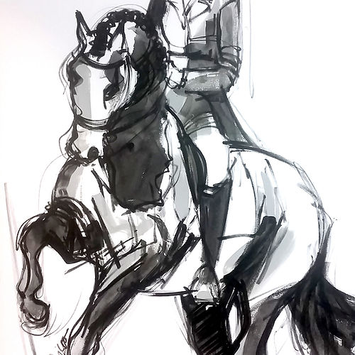 B/W 2 600x1050mm SOLD