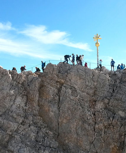 Gipfelkreuz Zugspitze