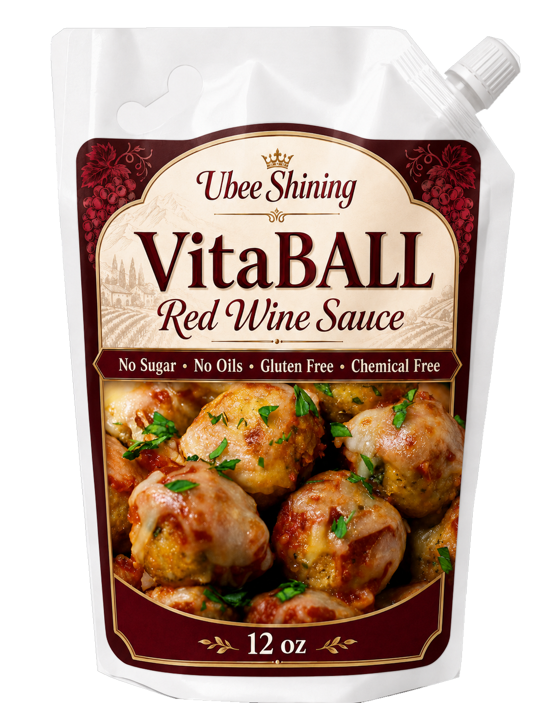 * Red Wine VitaSauce - 12oz.