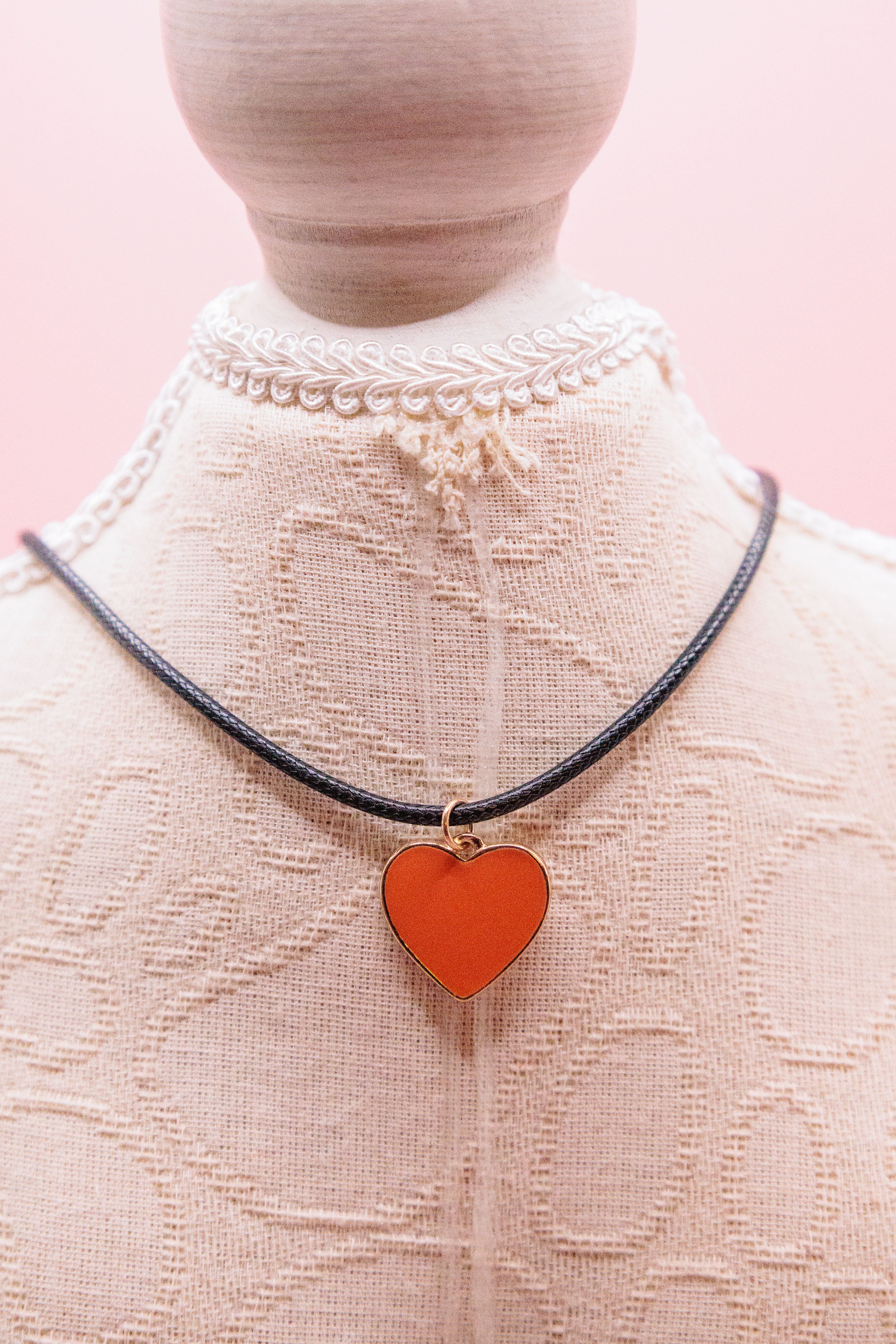 Colored Heart Necklace