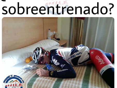 Te has sentido agobiado, cansado, con ganas de tirar la bicicleta, quizás te estás sobrentrenando.