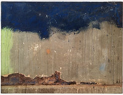 Blue Cloud, Green Rain and Mountain artwork by Patricia Katchur