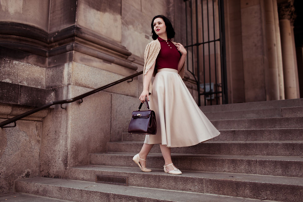Miniatura: Falda Autumn wool