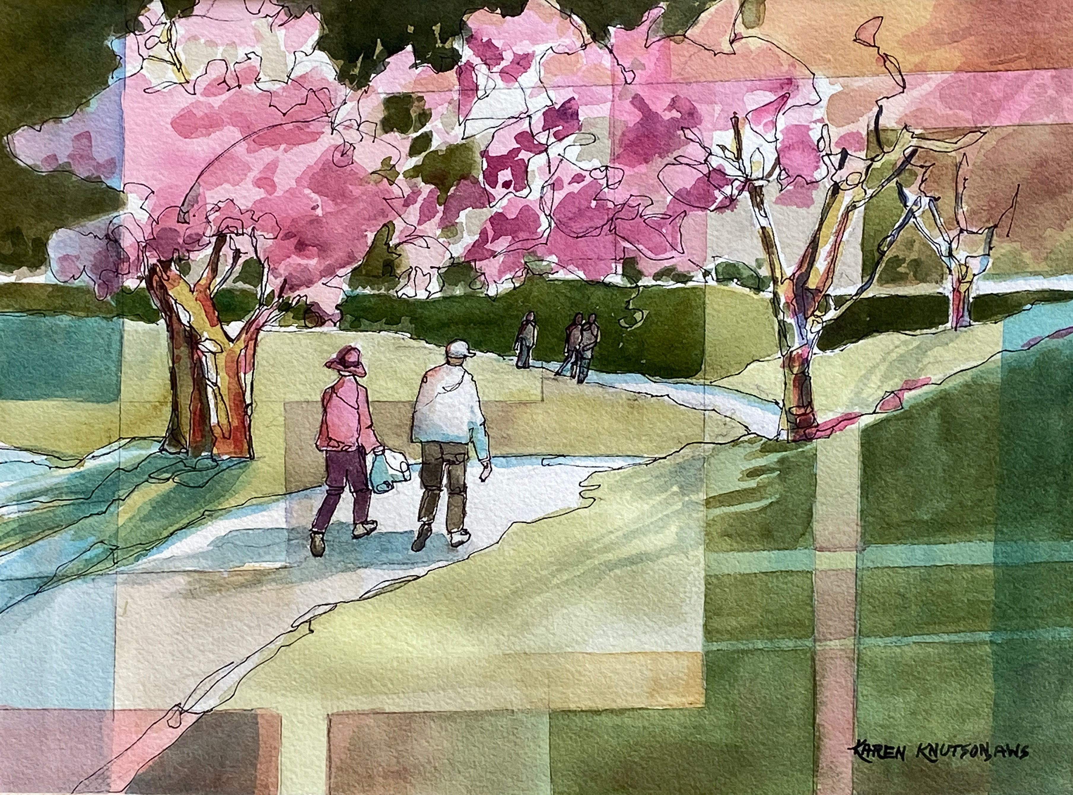 Flowering Crabapple Trees, Arboretum