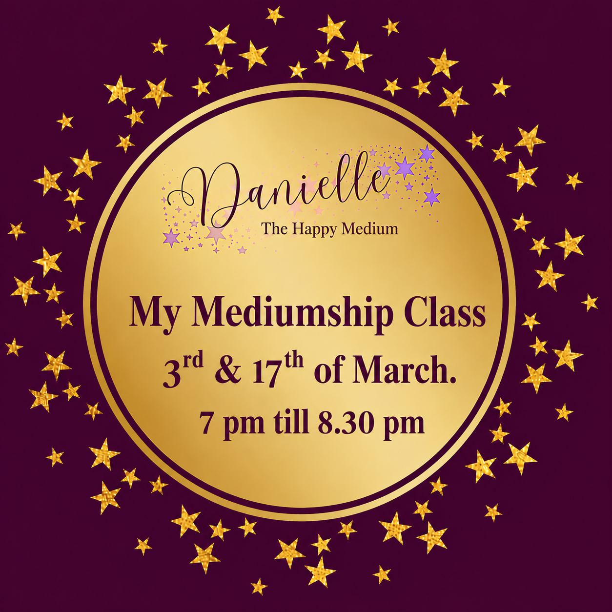My Mediumship Class March