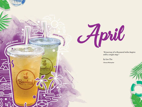 Beanleaf Calendar - April