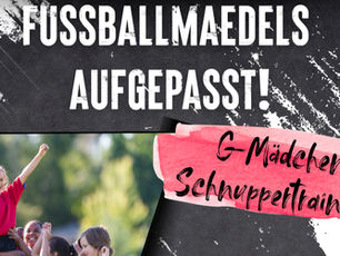 G-Mädels gesucht – Werde Teil unseres Teams! 