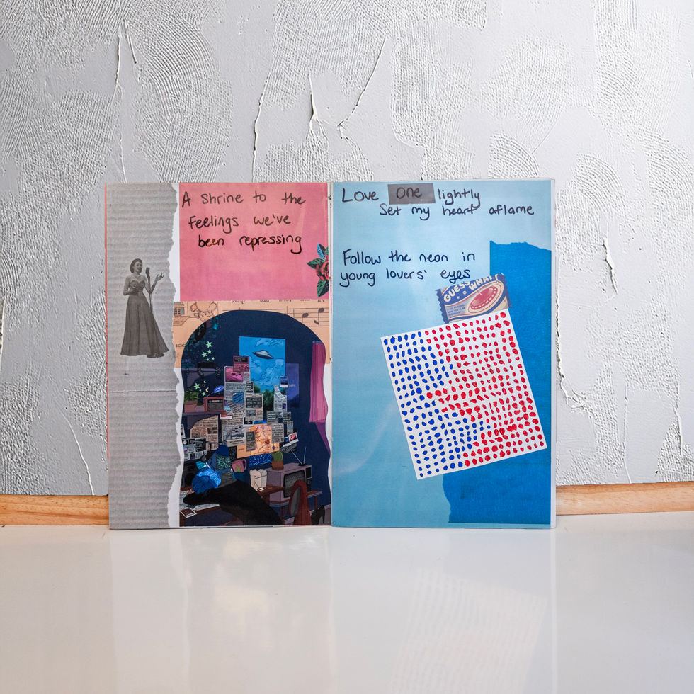 The Soul's Love Story Spread 3