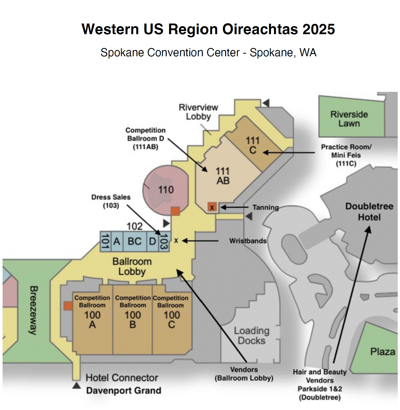 Spokane Convention Center Map.gif