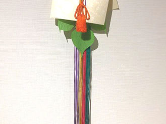 [稽古]7月のお稽古/梶の葉飾り 稽古仲間が増えました　