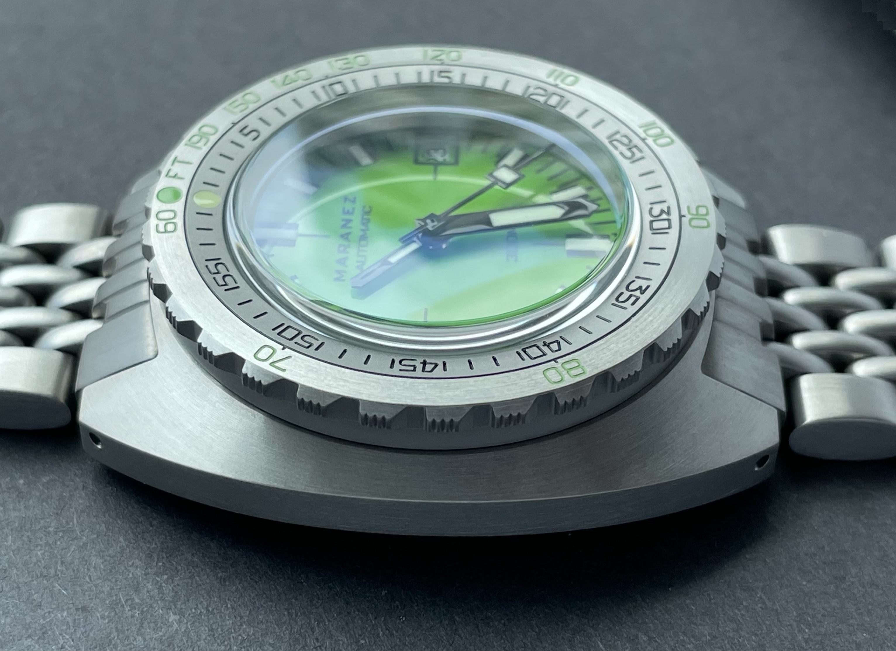 Samui vintage titanium green