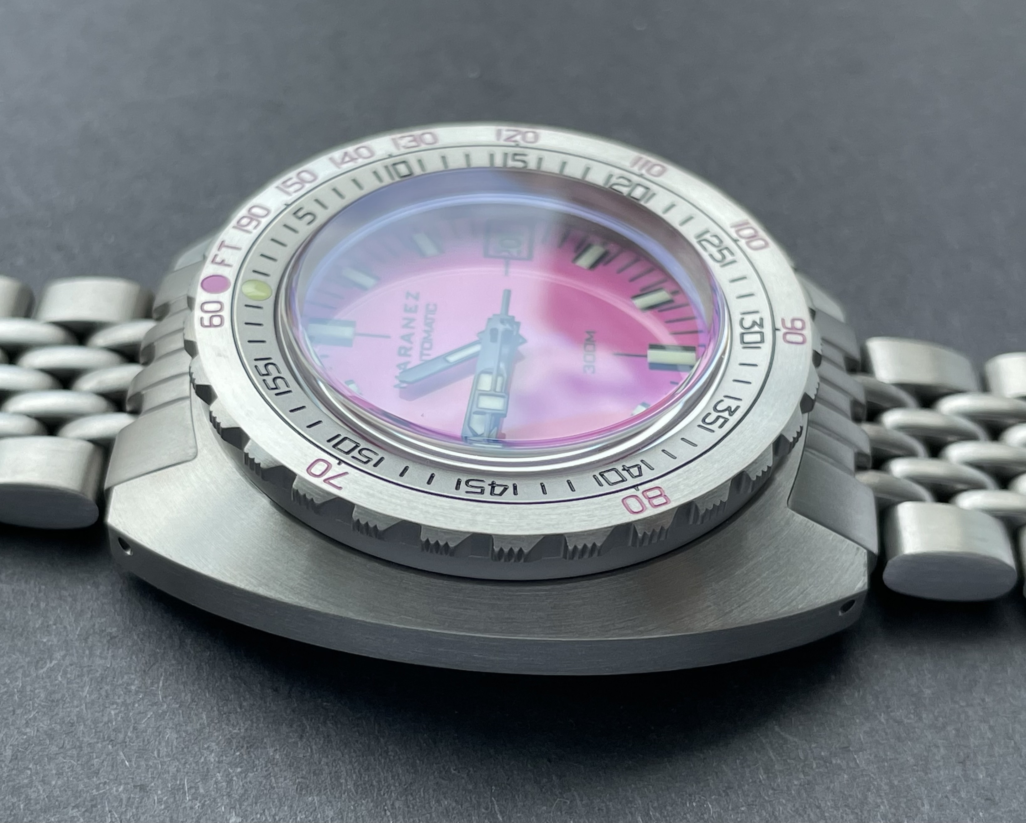 Samui vintage titanium pink
