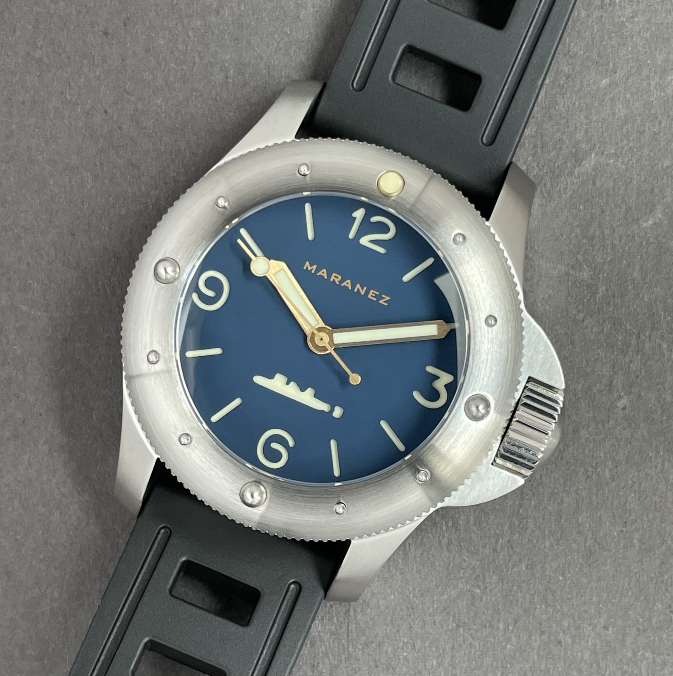Rawai 42 stainless steel blue dial