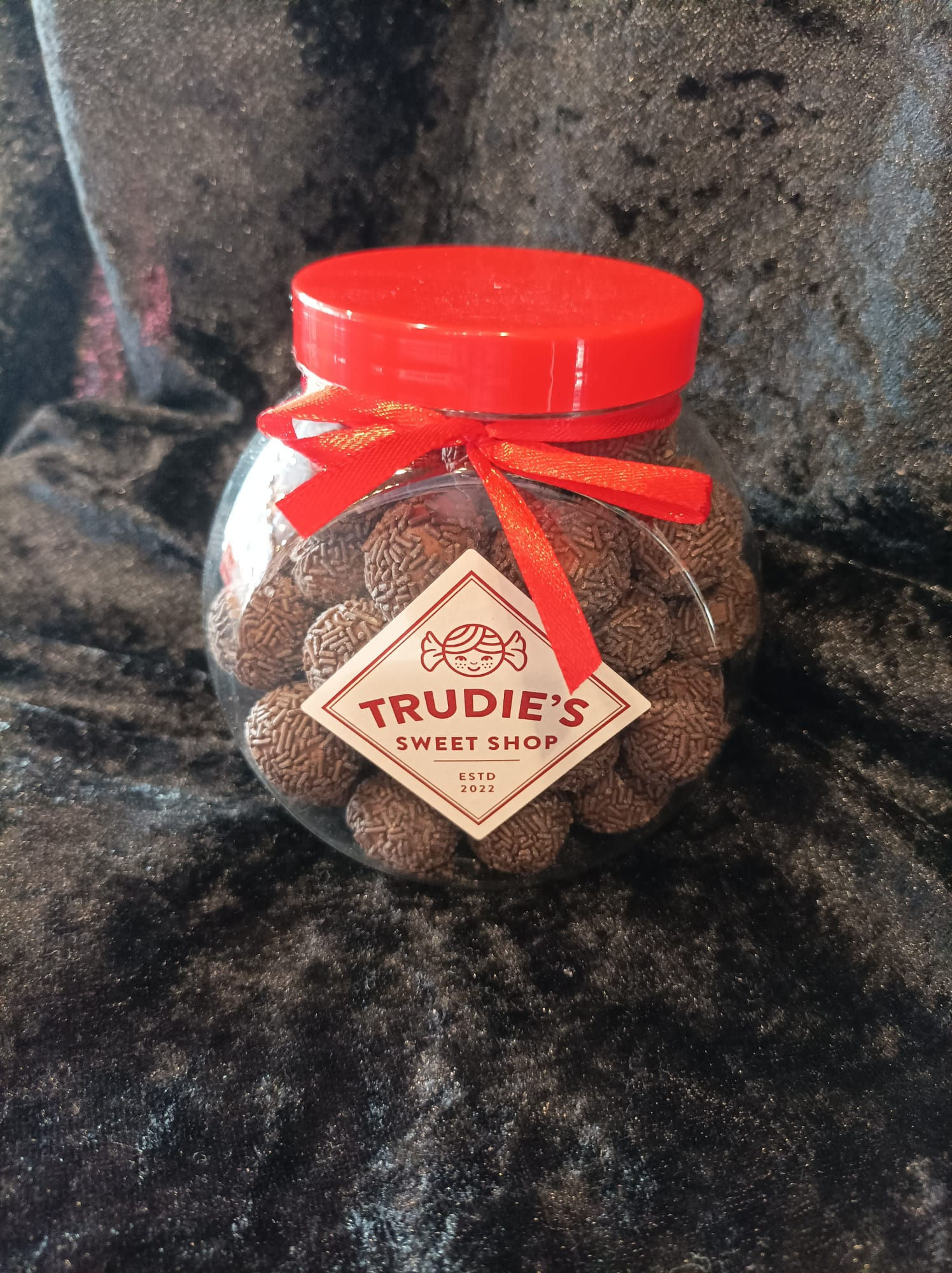 Small Rum Balls Cookie Jar