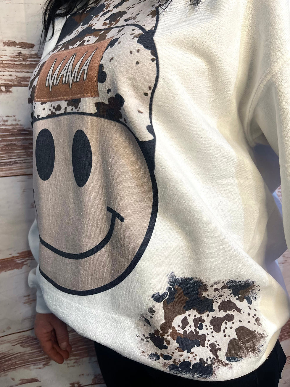 Thumbnail: Cowhide Beanie Mama Crew
