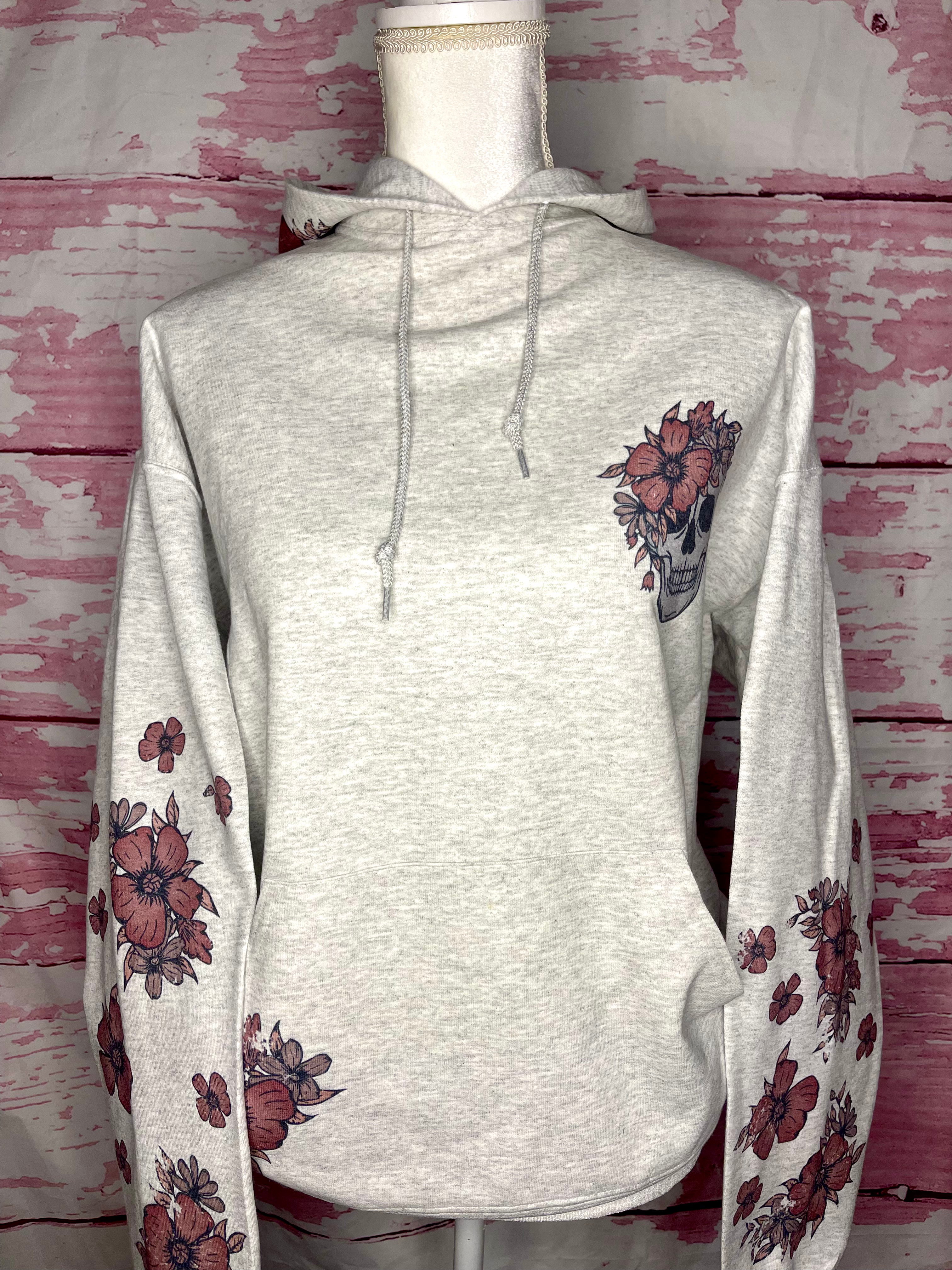 One Day At A Time Grey Hoodie