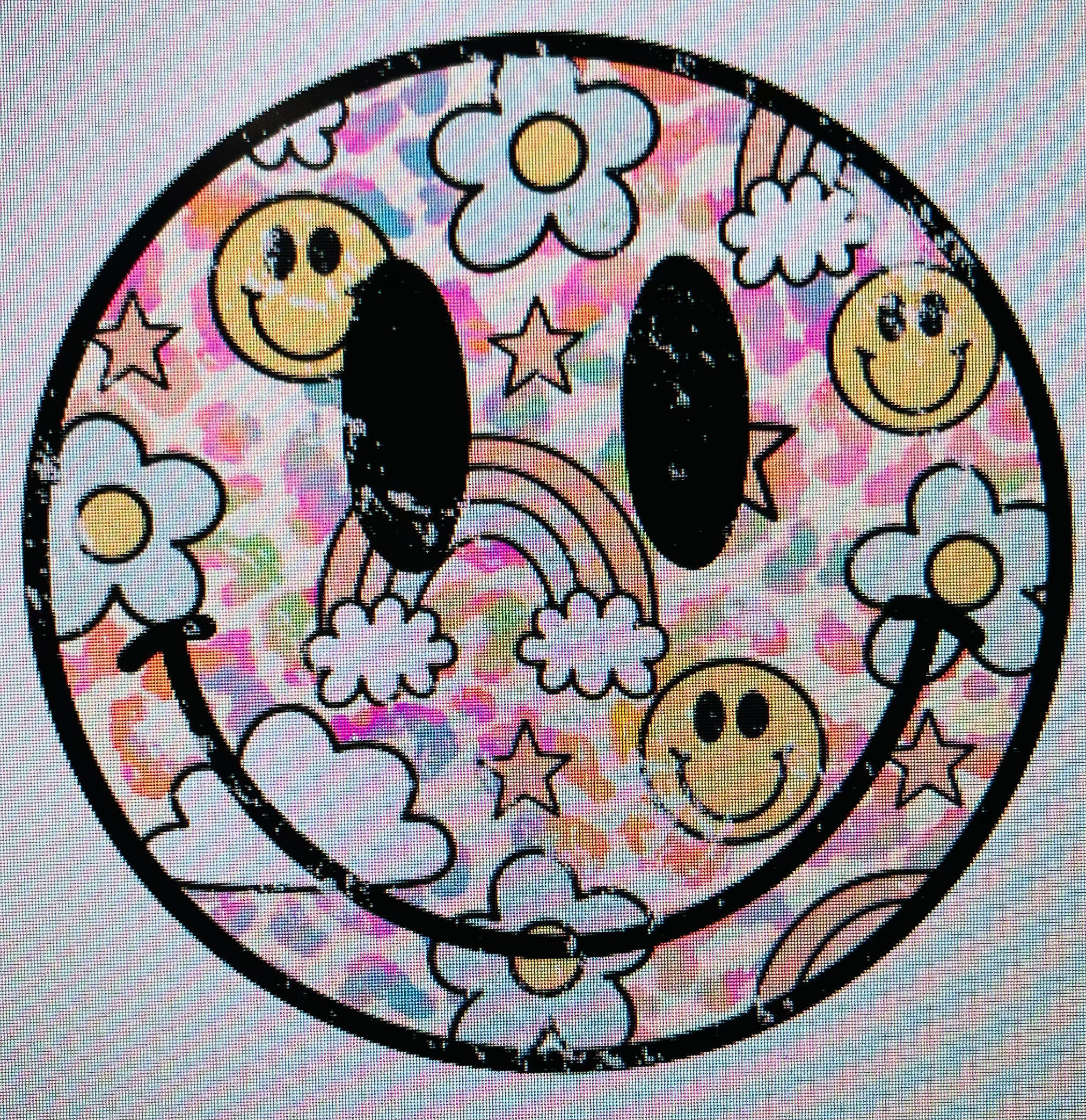 Rainbow Smiley Kids Tee