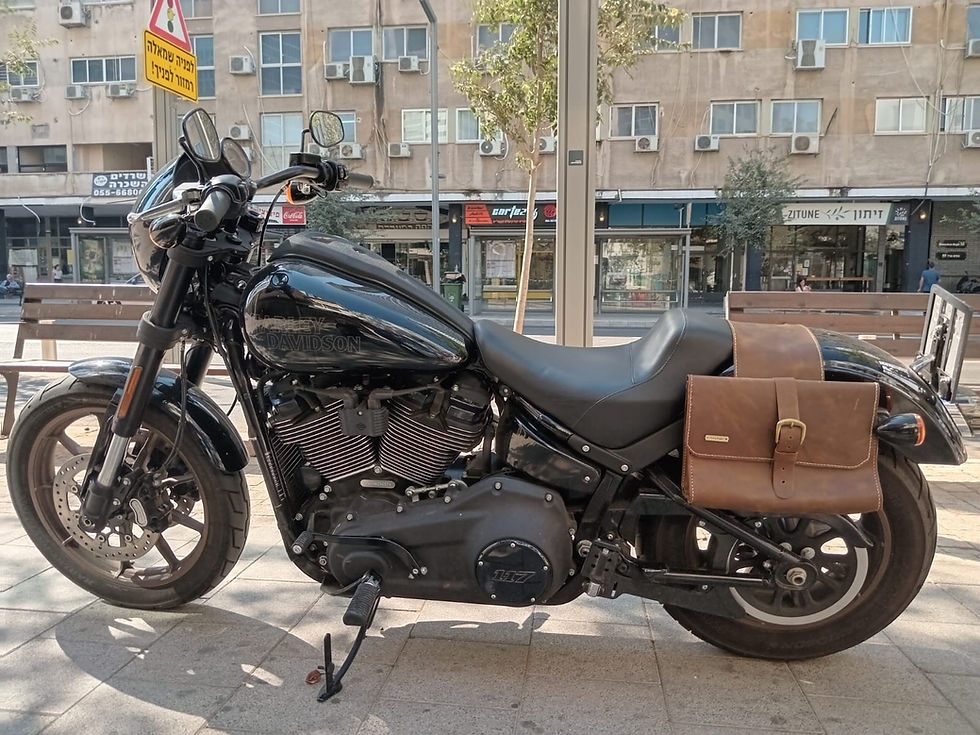 תמונה ממוזערת: זוג תיקי אוכף לאופנוע דגם - Zulu bike