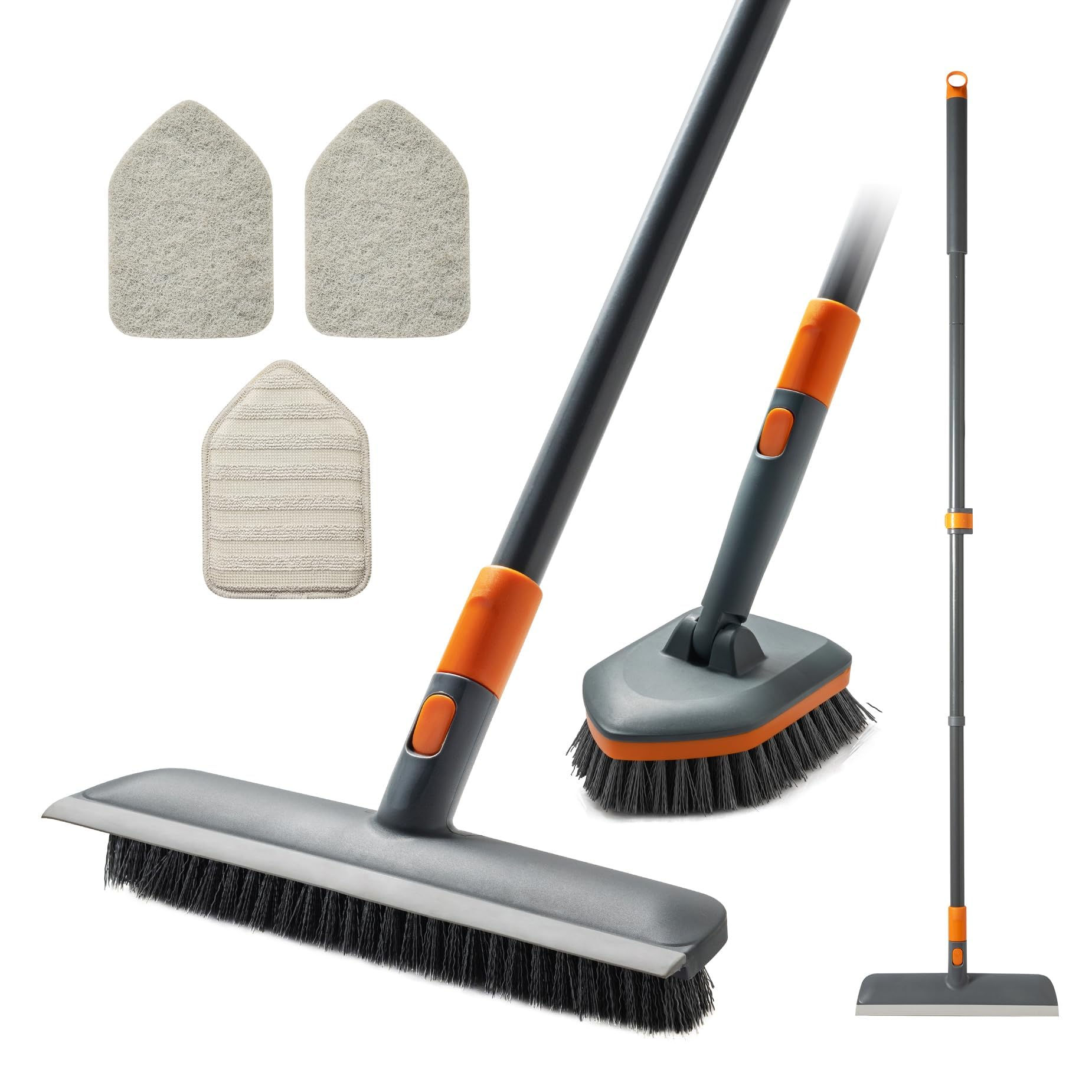 CLEANHOME Floor Scrub Brush Tile Tub Scrubber Brush