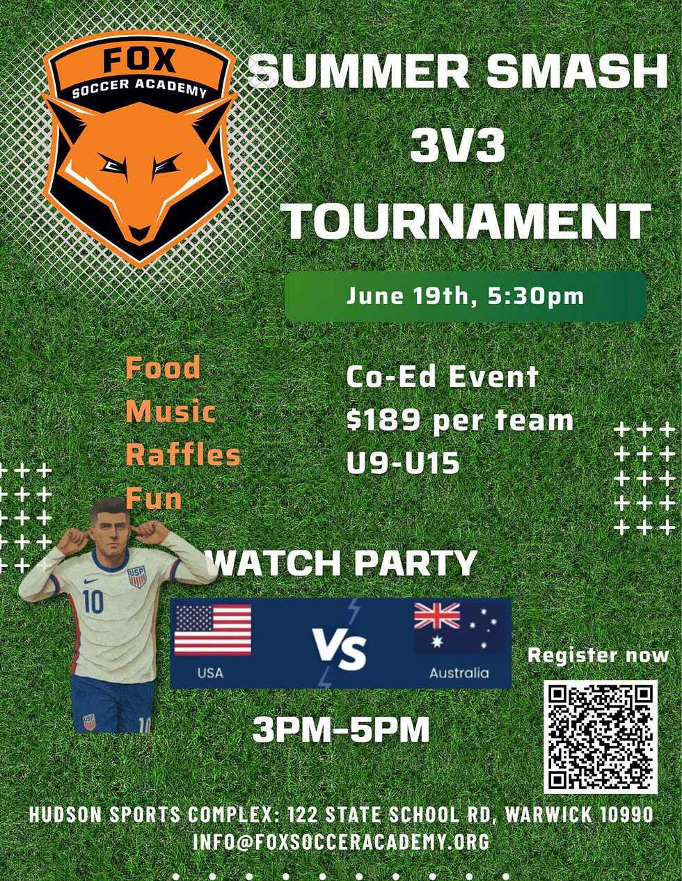 3v3 Summer Smash Tournament