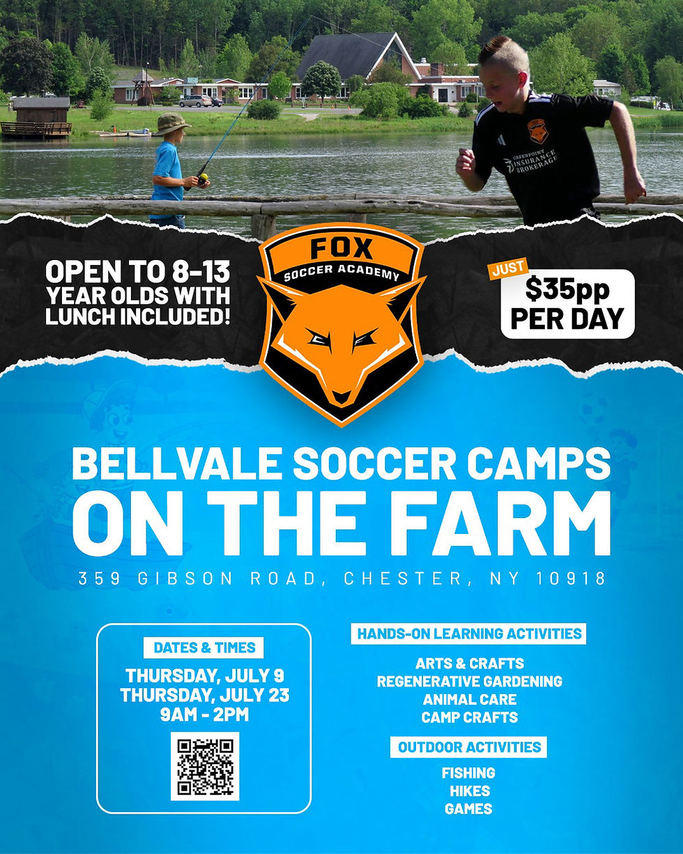 Soccer Camps on the Farm