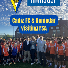 Nomadar and Cádiz CF Visit Fox Soccer Academy: Strengthening International Connections
