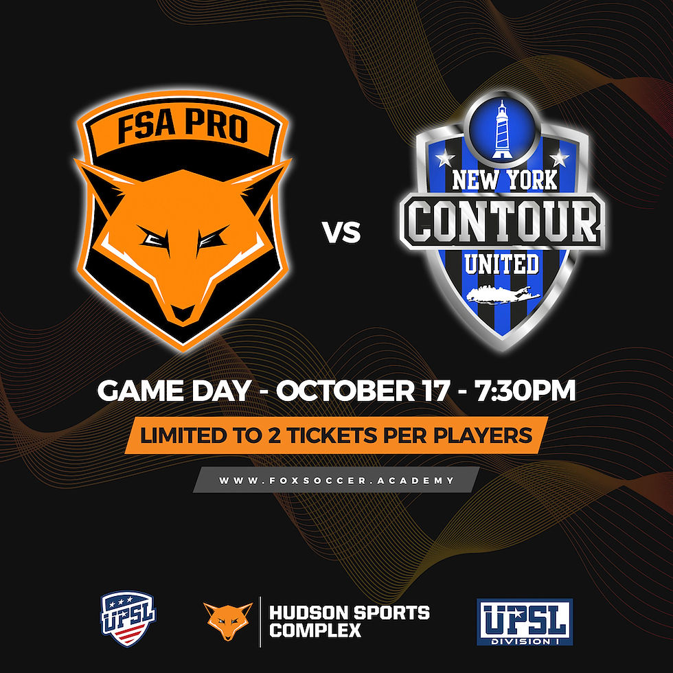 FSA PRO vs New York Contour United FC