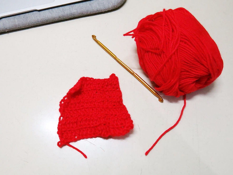 my first square! whatever that means