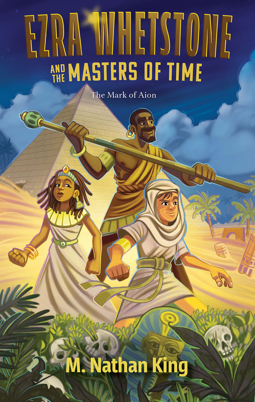 Cover image of Ezra Whetstone and the Masters of Time - The Mark of Aion