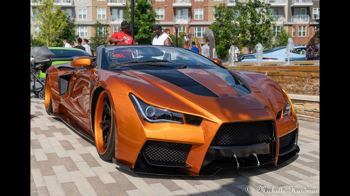 caffeine and octane show car