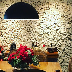 Mosaico Português na parede_#parede #decoracao #interiores #salajantar #projeto