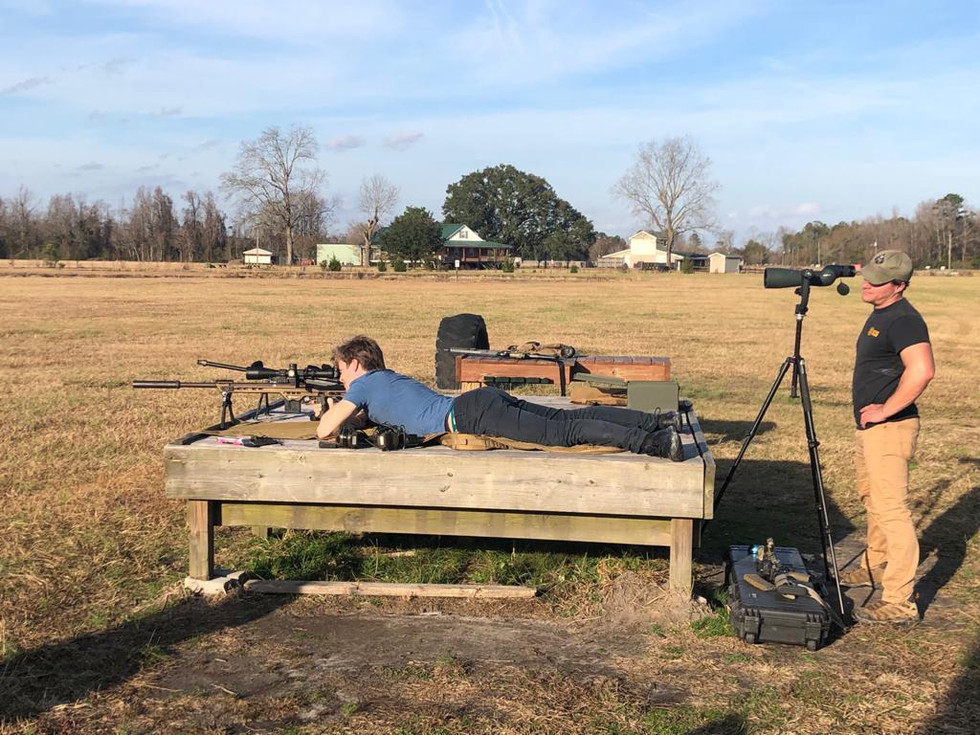 New Shooter on 1100 range
