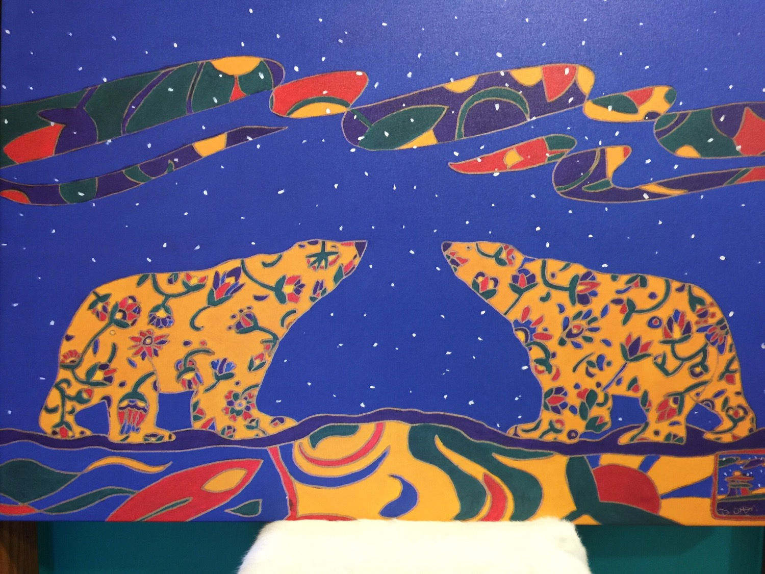 Spring Coat canvas print