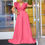 Thumbnail: Elegant Pleated V Neck Ruffles Sleeve Belt Waisted Floor Length Jumpsuit
