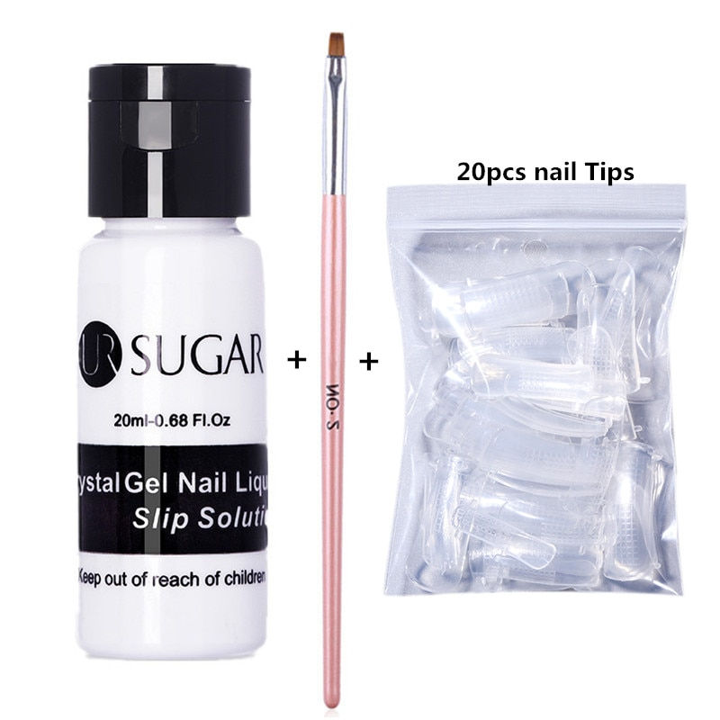 Thumbnail: Nail Extension Quick Building Hard Gel Acrylic Polish UV Construction Tools