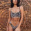Thumbnail: Leopard Print Push Up  Bikini Swim Suit 