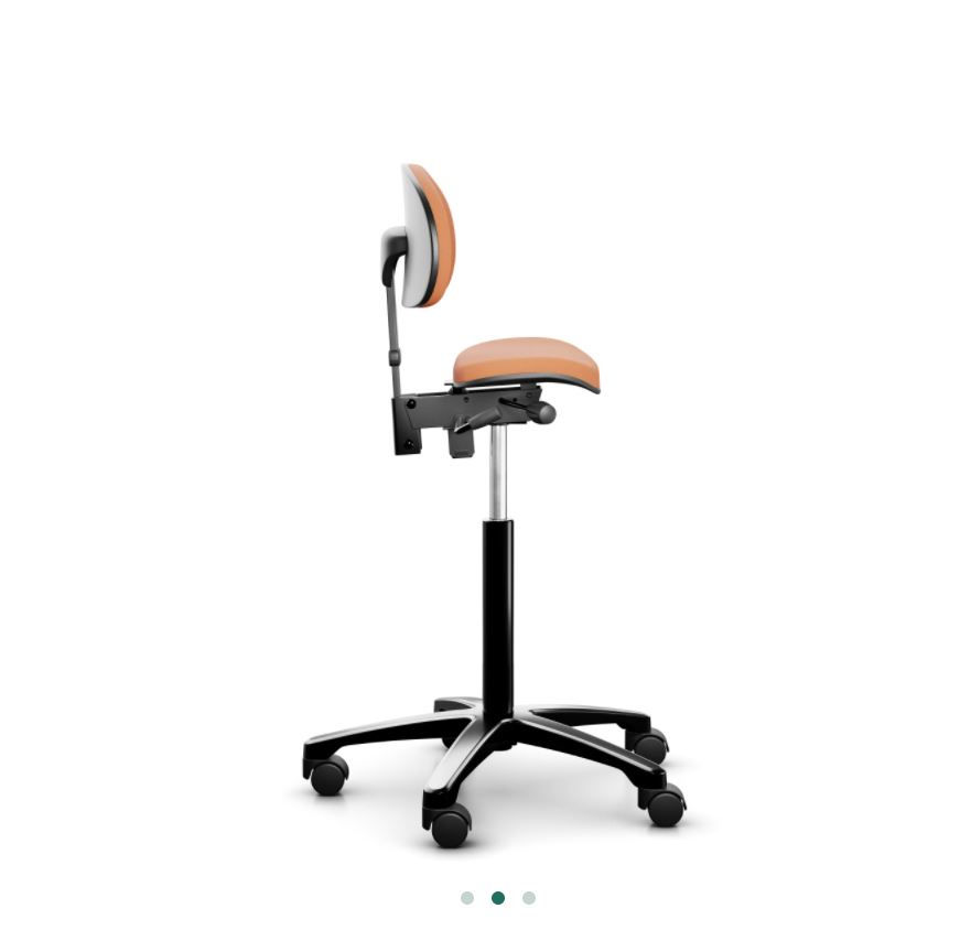 Miniature : Siège assis-debout RH SUPPORT RECTANGLE Tabouret assis-debout professionnel