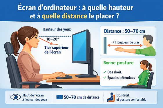 bien régler son écran d'ordinateur