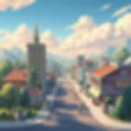 analogy city clouds