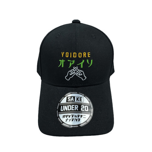 YOIDORE】YOIDORE CAP おあいそ (825911) ブラック(99B